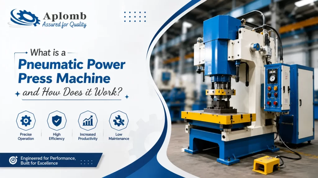 Read more about the article What is a Pneumatic Power Press Machine and How Does it Work?